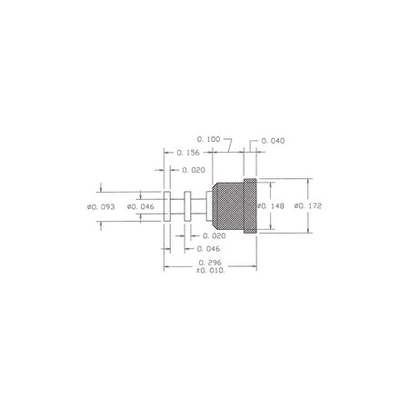 Concord Electronics COMM INS PTFE INS DBL TURRET TERM 0.296" L, W, 1102R-11-0519-2500 1102R-11-0519